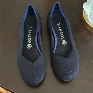 Rothy's Blue Flats Classic Comfort Loafers